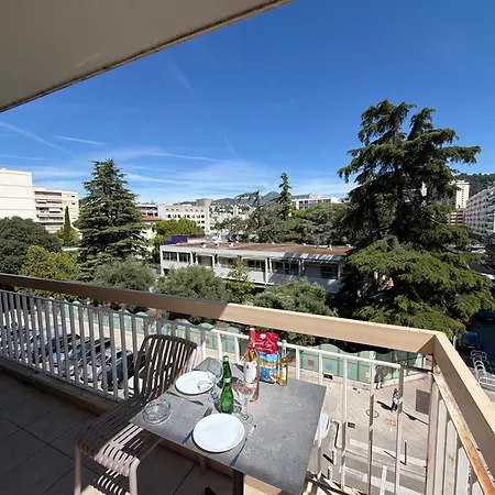 Familial T3 Terrasse, Clim & Parking Gratuit Appartement Nice